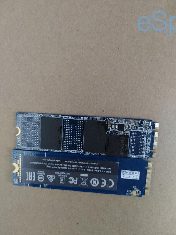 技嘉 NVMe SSD 128GB/M.2 2280內接式固態硬盤/二手清倉良品保固一個月