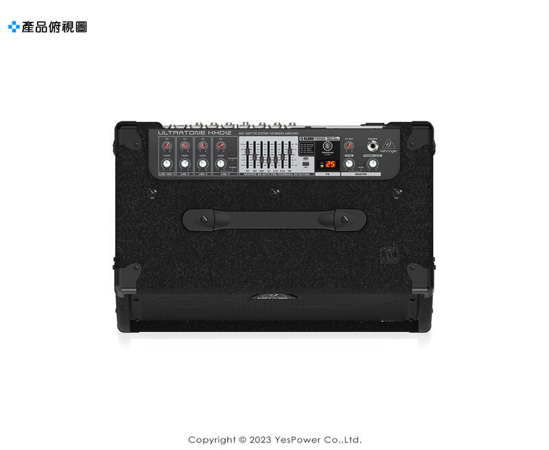 含稅＊KXD12 Behringer耳朵牌鍵盤音箱(600W/4通道/PA楊聲/Turbosound