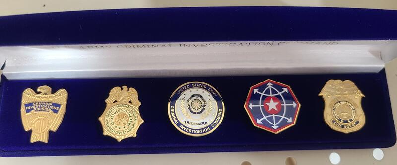 美國陸軍刑事調查司令部CID 紀念徽章套裝別針| 露天市集| 全台最大的網 