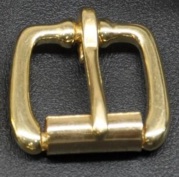 Antipas安提帕斯手工皮革--銅製1526滾針式皮帶頭(黃銅色15mm)--商品編號G1715264