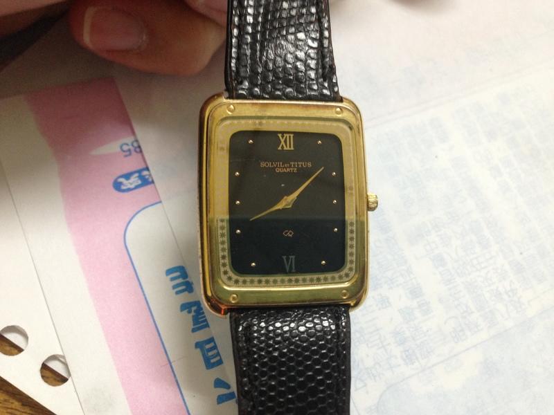 功能正常 SOLVIL ET TITUS 手錶 瓷腕錶 白色錶帶 女用 錶 手錶 二手 41J