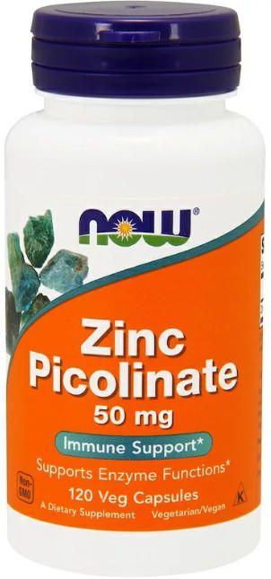 [預購] Now 鋅 50毫克 120粒 Zinc Picolinate