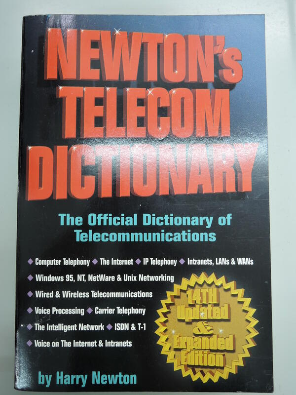 [阿維的書店R20103] NEWTON'S TELECOM DICTIONARY | HARRY NEWTON