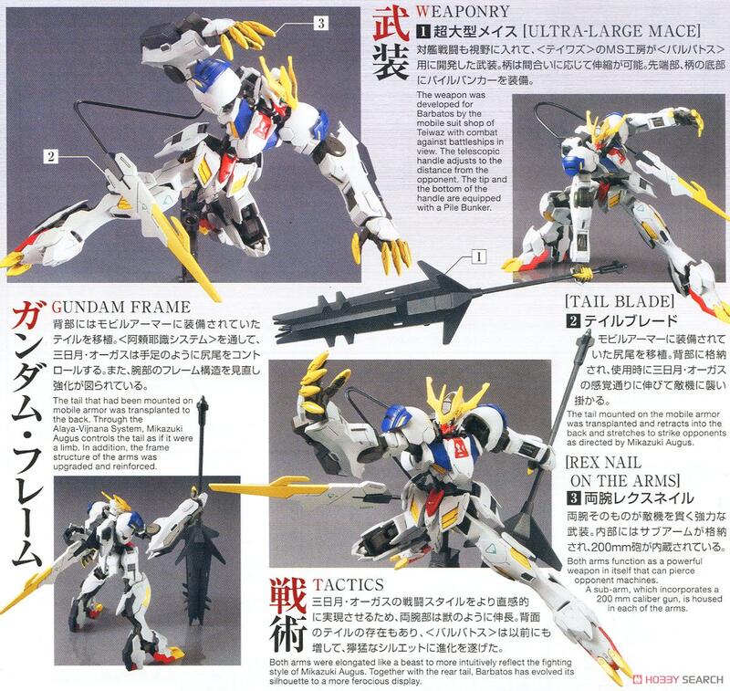 【鋼普拉】BANDAI 鐵血的孤兒 HG 1/144 #033 BARBATOS LUPUS REX 天狼王型獵魔鋼彈