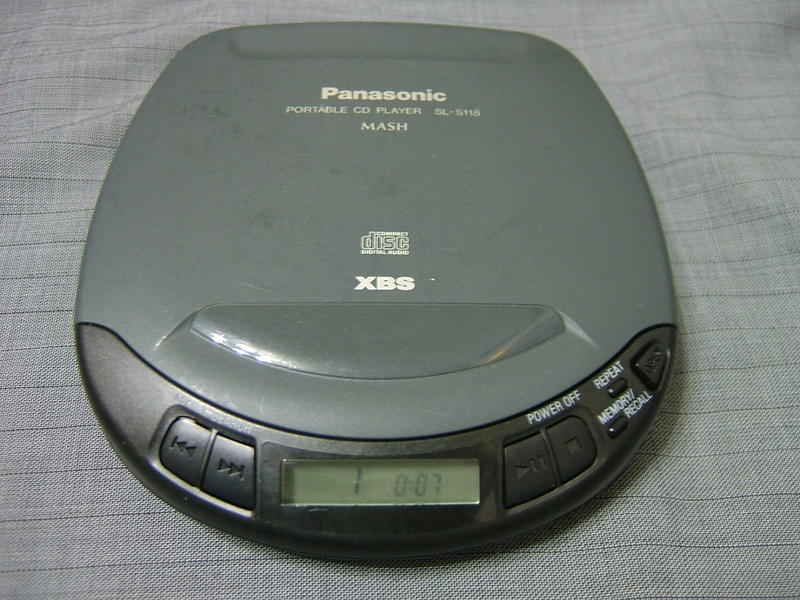 Panasonic  SL-S118 CD隨身聽