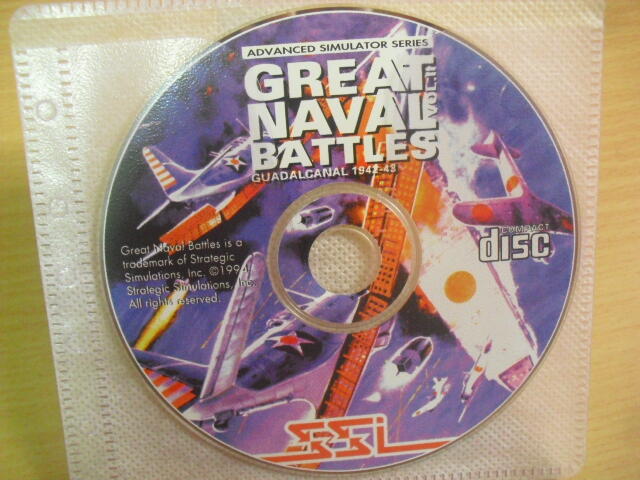 隨緣※SSI GREAT NAVAL BATTLES～ 大海戰．PC版㊣正版㊣典藏/光碟正常