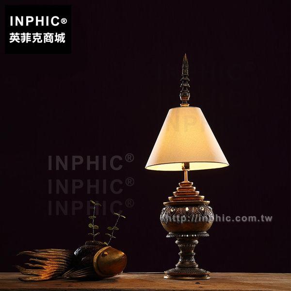 INPHIC-宮廷裝飾泰式東南亞泰國床頭燈木雕桌面檯燈_b6RK