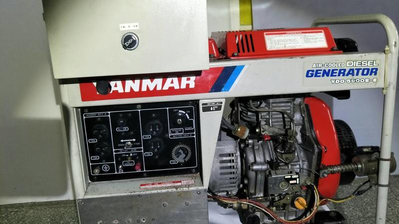 YANMAR YDG5500E-E 柴油發電機 發電機 日本原裝