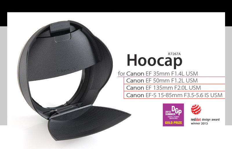 又敗家HOOCAP半自動鏡頭蓋相容Canon原廠遮光罩EW-78C ES-78 ET-78II R7267A