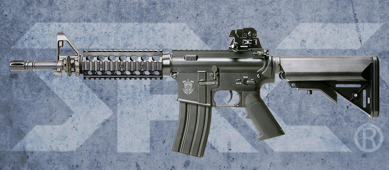 SRC M4A1 CQB 步槍電動槍-半金屬(CO2直壓槍BB彈瓦斯槍突擊槍衝鋒槍狙擊槍 SRC M4 CQB