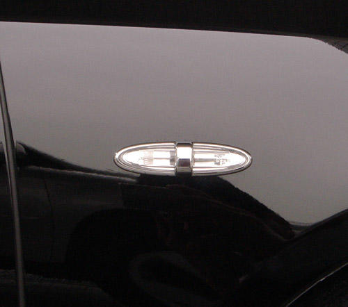 ~圓夢工廠~ Lexus GS350 GS430 GS450 2005~2012 改裝鍍鉻車燈框飾貼 側燈框 方向燈框貼