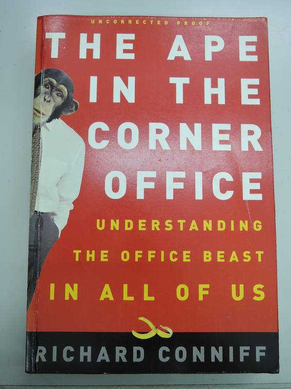 [阿維的書店R20106] THE APE IN THE CORNER OFFICE| RICHARD CONNIFF