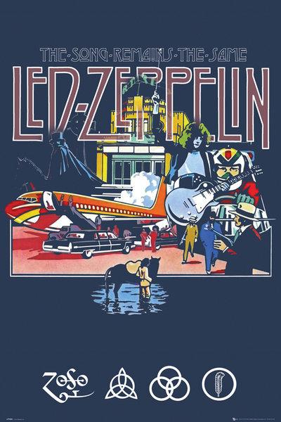 【英國進口西洋樂團海報】齊柏林飛船 Led Zeppelin #LP1605