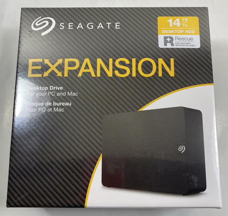 全新公司貨3年保(含資料救援服務)SEAGATE新黑鑽8T 14T 16T 16TB  USB3.0 3.5吋外接硬碟