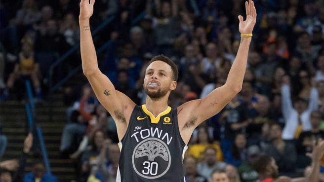 NBA Stephen Curry 2018 冠軍 球衣 Final Patch 棕櫚樹 Town 全新含吊牌 44 M