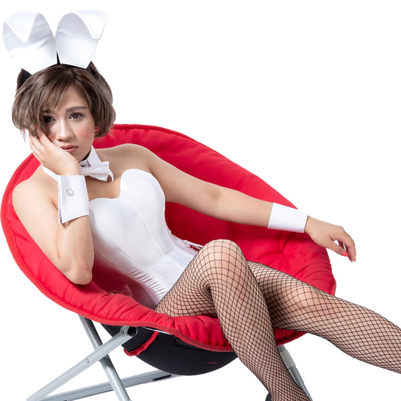 【日本代購】日本專業級~兔女郎白色連身衣含配件組~ S~L