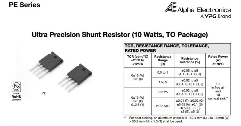 Shunt R010 科達電料 現貨供應 Ultra Precision Shunt Resistor AE R01000 (每拍4PCS) | 露天市集 | 全台 ...