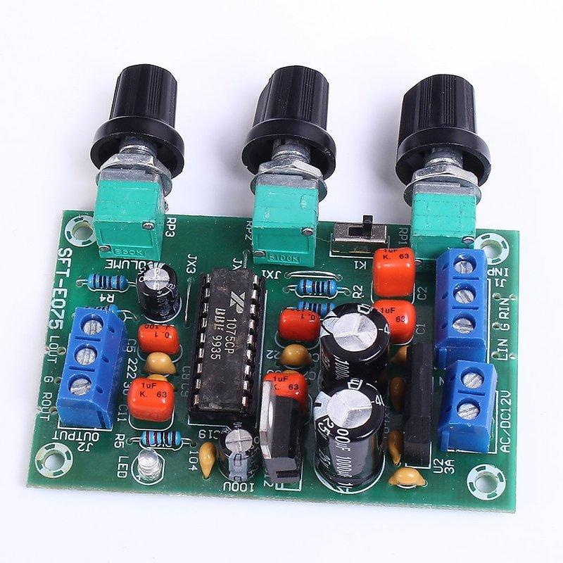 XR1075發燒音調板 BBE數位音頻處理器 音質美化激勵器 功放前置板 W177 