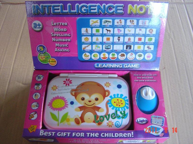 小羅玩具批發-益智學習電腦 兒童中英文語言學習機+滑鼠 款式隨機出貨(977-A) CE