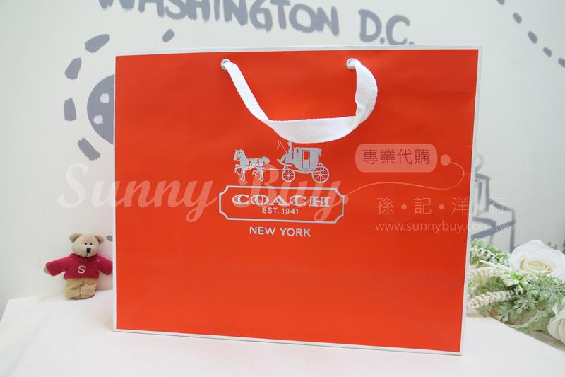 【Sunny Buy精品館】◎加購區*現貨◎Coach 紅色厚版提袋 (M) 適用中型包 中大型包 限量 禮物包裝