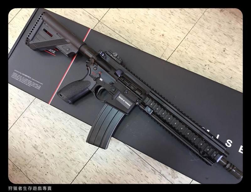 【狩獵者生存專賣】Umarex/VFC HK416A5 GBB瓦斯氣動槍-黑色-雙夾版升級最新版一體擊槌組-2022年版