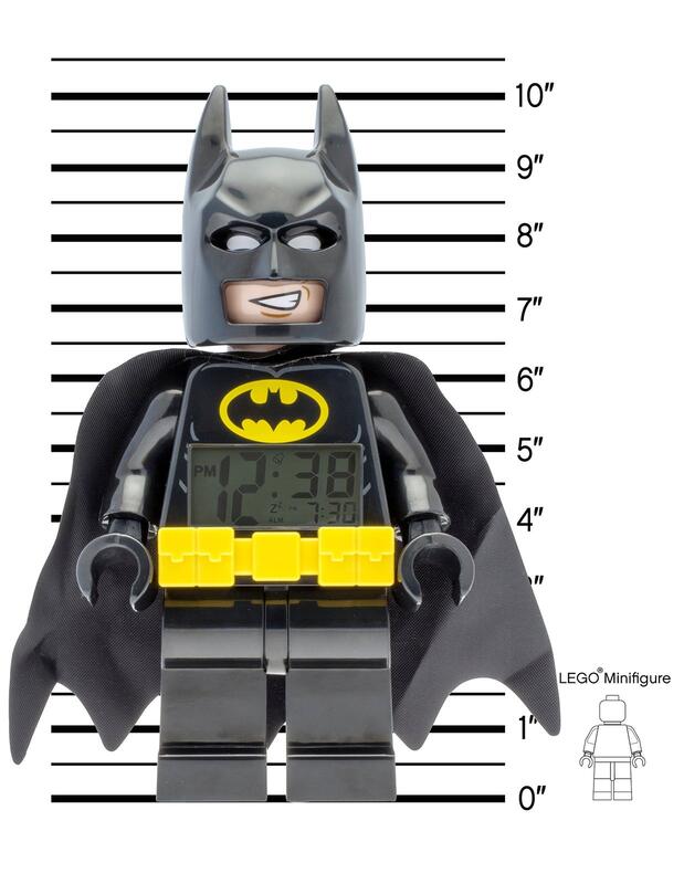 陰笑版! 樂高正貨※台北快貨※美國原裝 Lego DC Super Heros 公仔鬧鐘:蝙蝠俠 The Batman