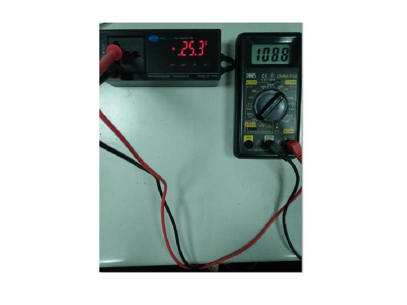 AC110V/繼電器16A大電流溫度控制器