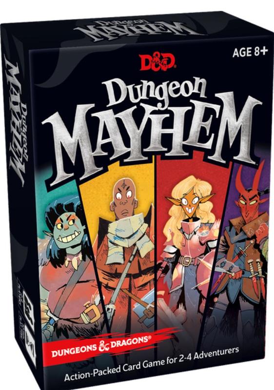 骰子人桌遊-瘋狂地下城 Dungeon Mayhem(繁)地城無雙.菜喳.派對遊戲.卡牌對戰.D&D.龍與地下城