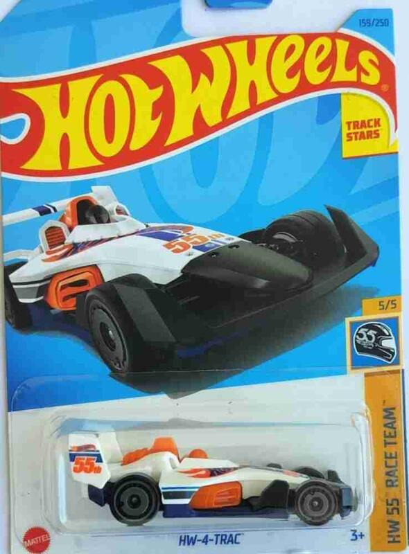 ^.^飛行屋(全新品)Hot Wheels 風火輪小汽車 合金車//HW-4-TRAC方程式賽車