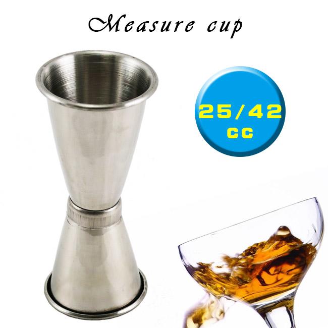 不鏽鋼專業量酒器25/42cc盎司杯/量酒杯 調酒器具 酒吧工具MEASURE CUP