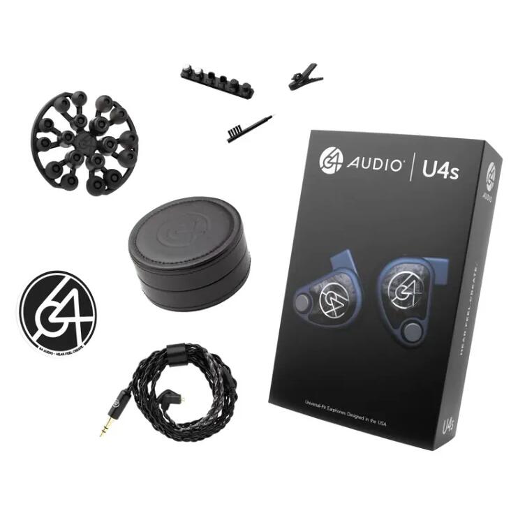 64 Audio U4s ｜圈鐵1低1中1中高1tia高音可換線入耳耳機公司貨保固一年