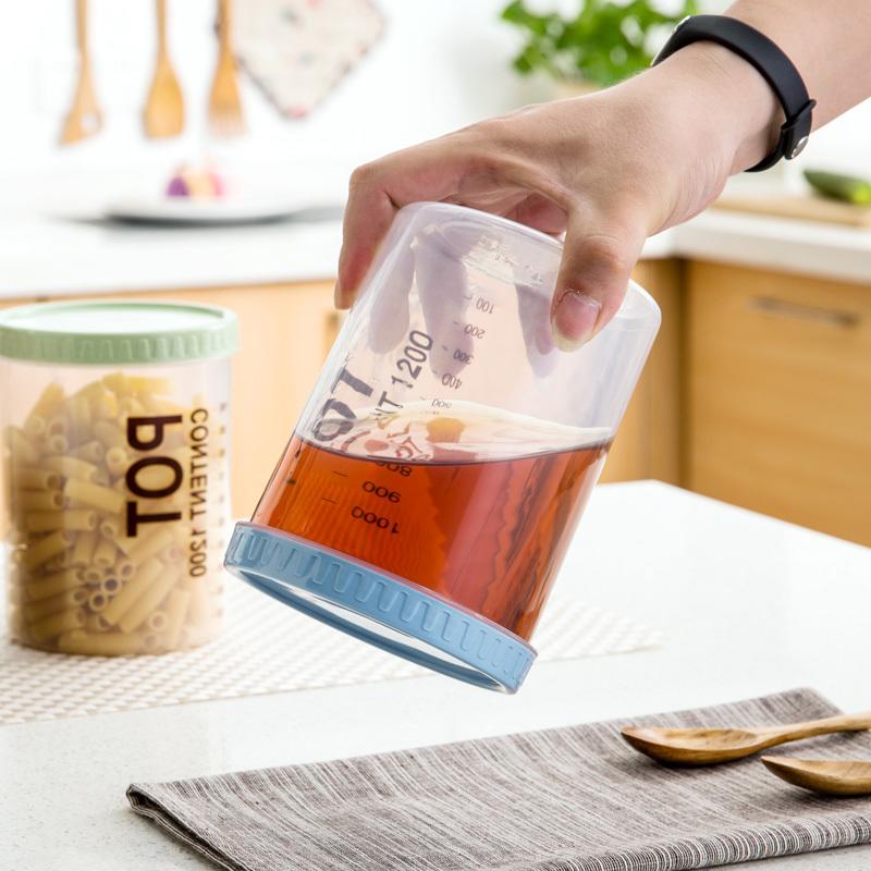 【POT密封罐500ml】600ml小號 可堆疊食品收納盒 五穀雜糧保鮮罐 零食密封罐 收納罐 北歐風透明儲物罐☆精品社 | 露天市集 | 全 ...