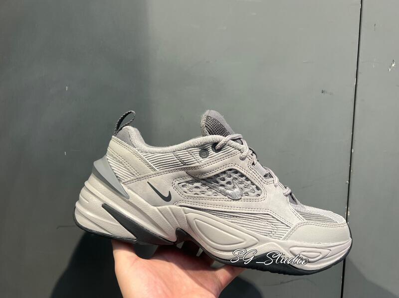 S.G Nike M2K Tekno SP BV0074-001 灰燈芯絨皮革老爹鞋復古男鞋休閒鞋