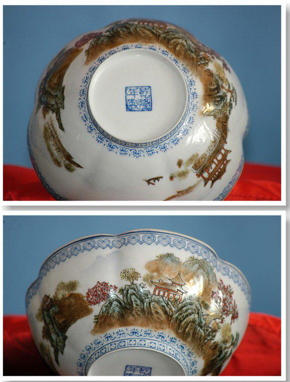 中国　景徳鎮　白磁薄胎輪花碗　一對　V　4081E 中国 景徳鎮 白磁薄胎輪花碗 一對 V 4081E - メルカリ