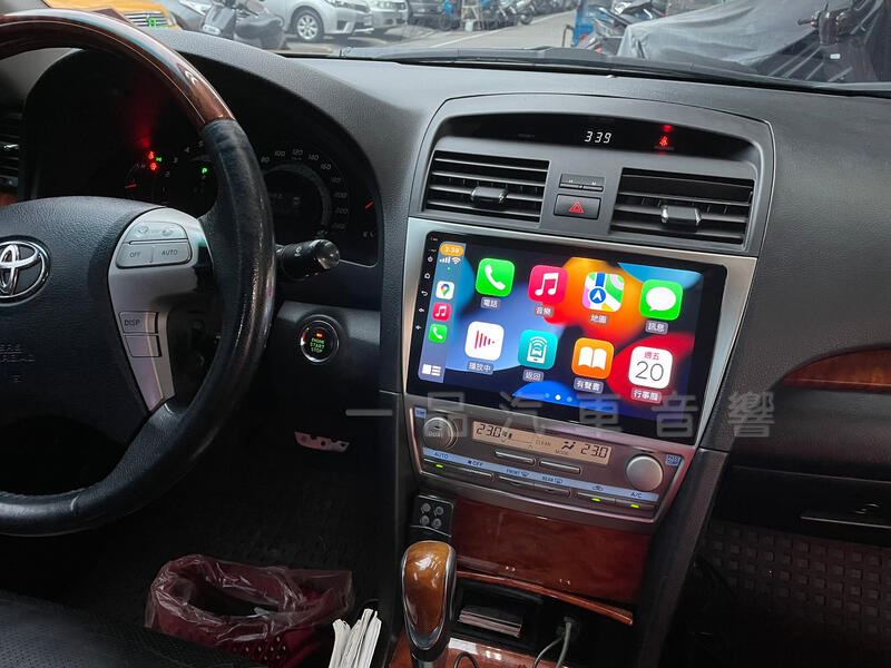 板橋一品 6代CAMRY 專用10吋QLED螢幕安卓主機 8核心 CarPlay 聲控導航 網路電視 台灣公司貨