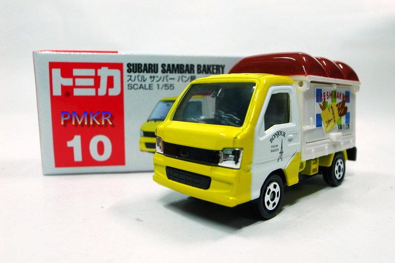 【Pmkr】 10 TOMY TOMICA Subaru Samber 麵包車 屋台車 絕版 全新
