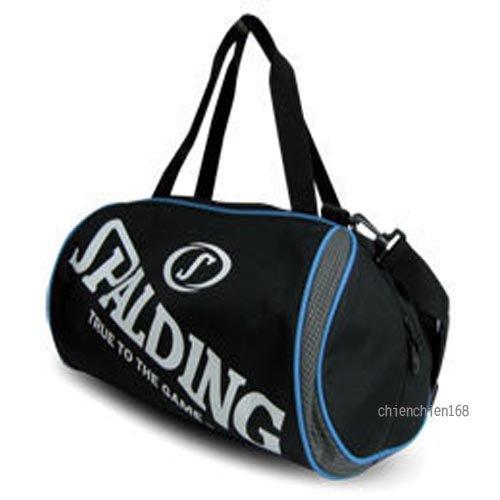 SPALDING斯伯丁袋類系列  兩顆裝休閒兩用袋(黑灰) /SPB5311N91