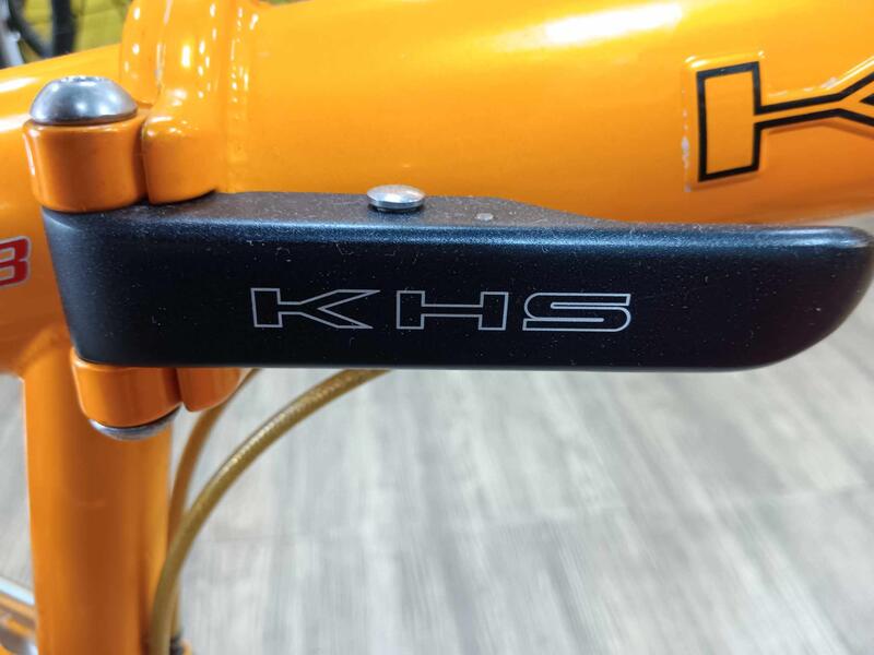 【簡單生活單車坊】KHS F20系列折疊車 黑色折疊握柄
