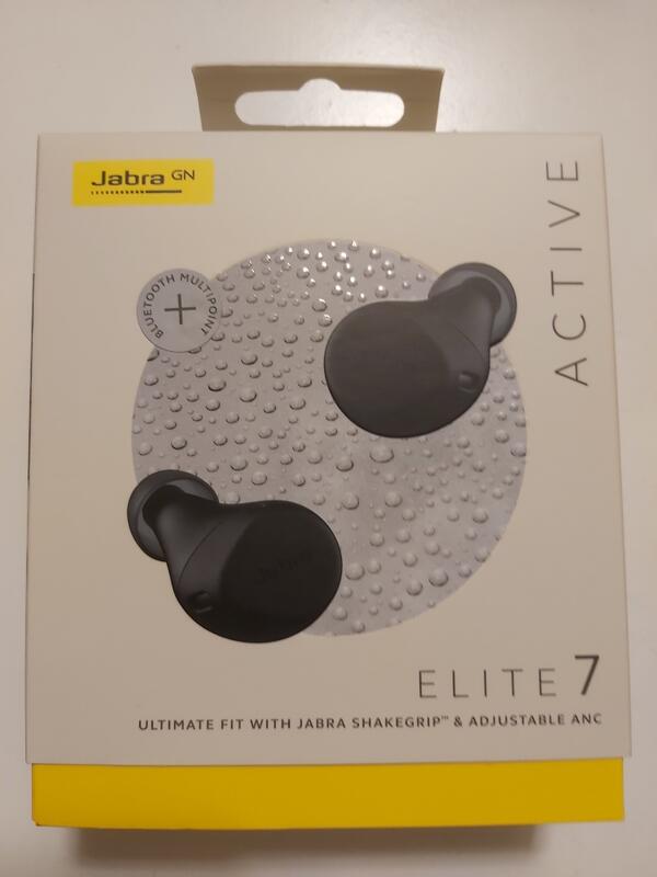 全新品降價囉Jabra Elite 7 Active ANC 降噪真無線藍牙耳機- 闇黑色