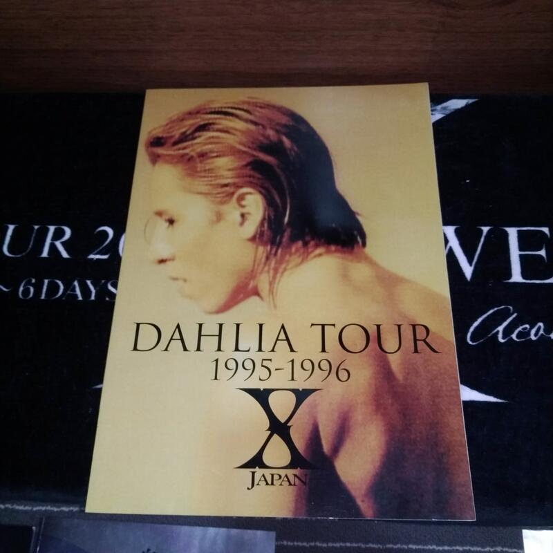 可愛い赤いマフラーいかがですかXJAPAN DAHLIA TOUR1995-1996マフラー