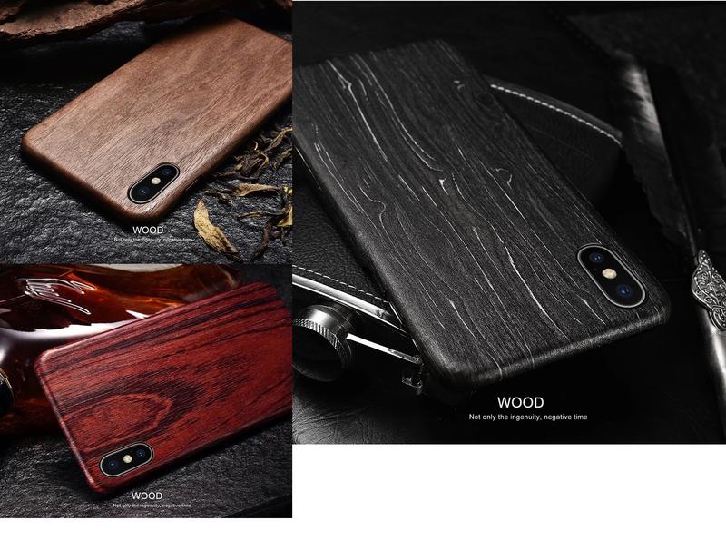 【現貨】ANCASE iPhone XS MAX 6.5 原木木殼實木保護套手機殼