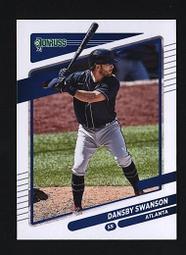  2019 Topps Stadium Club #82 Dansby Swanson Atlanta