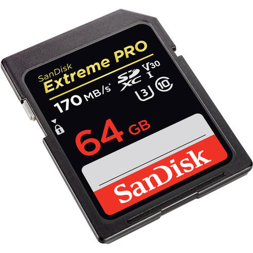 數位NO1* Sandisk Extreme Pro SDXC 64GB 170MB/s 記憶卡 公司貨