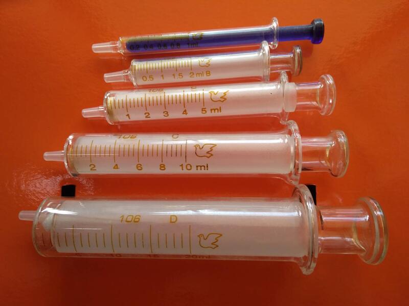 工業用 1ml 2ml 5ml 10ml 20ml 玻璃注射筒 針筒 不鏽鋼針頭 玻璃針筒 點膠針筒 玻璃注射器 點膠筒