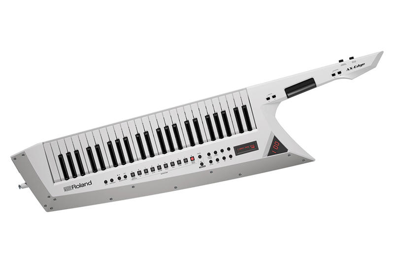 造韻樂器音響-JU-MUSIC- 全新 Roland AX-Edge keytar 肩背式 合成器 電子琴 白色 鍵盤