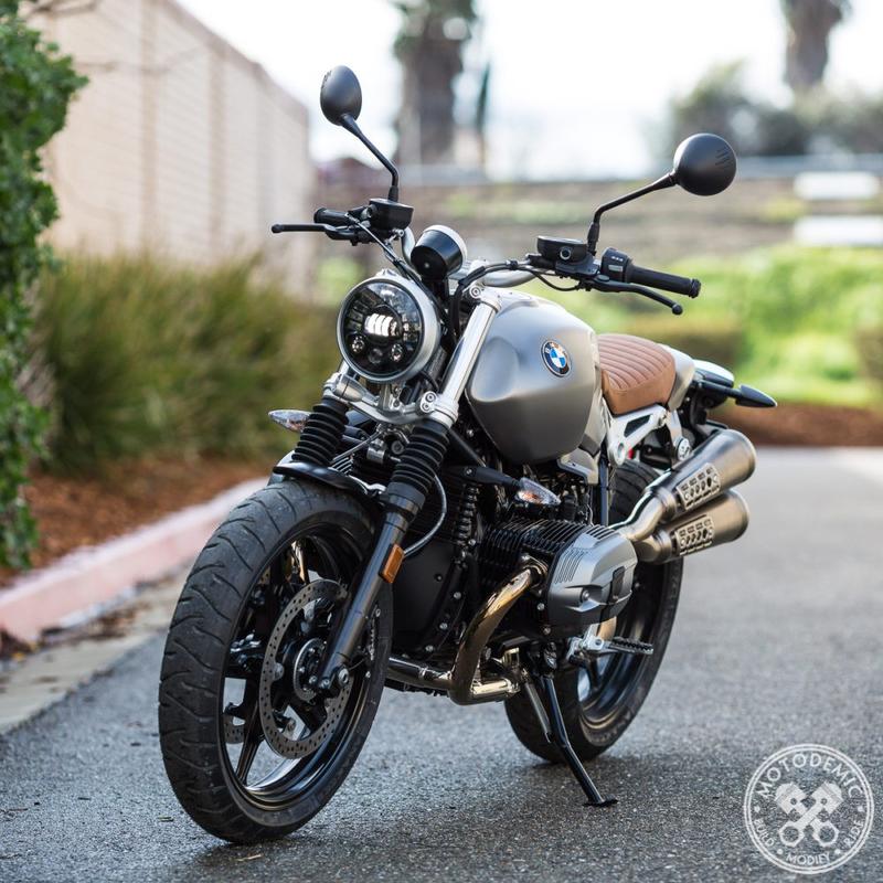 黑登國際Motodemic BMW RNINET LED 頭燈轉向式頭燈直上ECE認證| 露天市