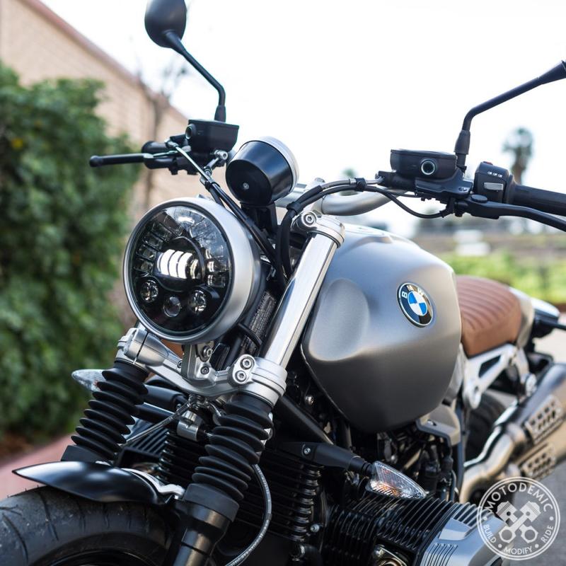 黑登國際Motodemic BMW RNINET LED 頭燈轉向式頭燈直上ECE認證| 露天市