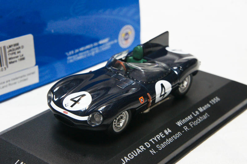 【特價現貨】1:43 IXO Jaguar D-Type LeMans 1956 利曼大賽冠軍