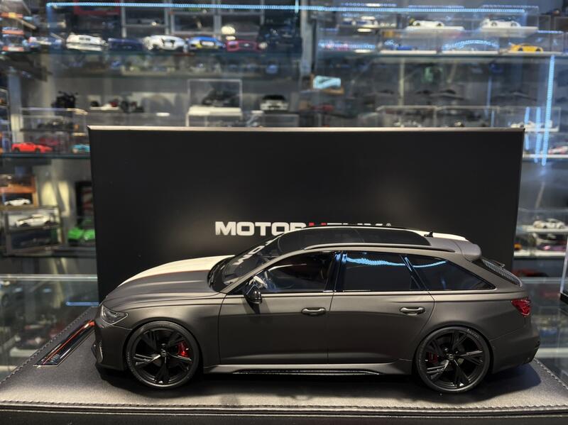 吉華科技@ 1/18 MotorHelix Audi RS6 Avant (C8) 黑白雙色| 露天市集