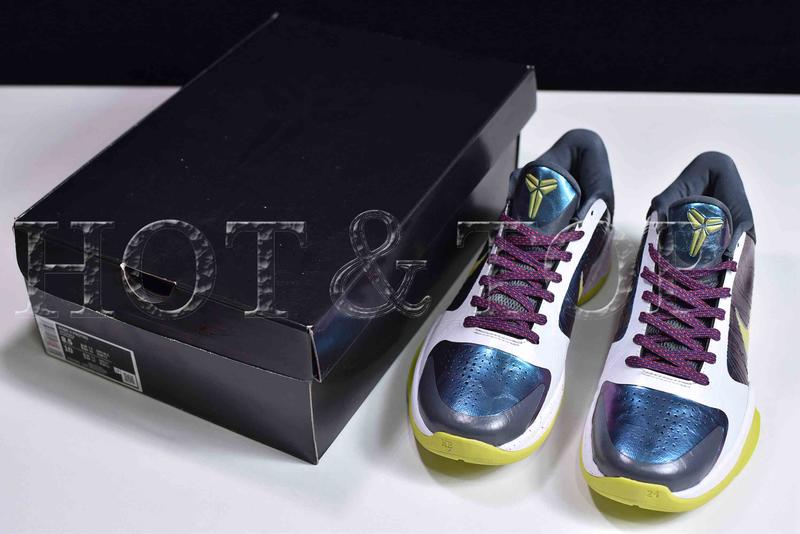 Nike Zoom Kobe 5 Protro Chaos 白炫光藍 小丑配色 運動 籃球鞋 CD4991-100